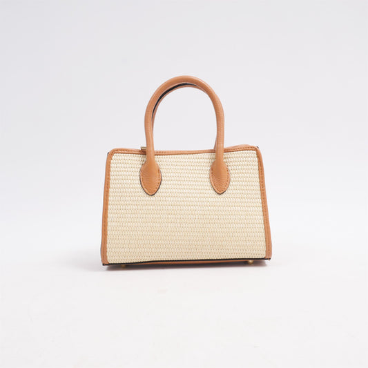 Sac bi matière en rafia 74403243