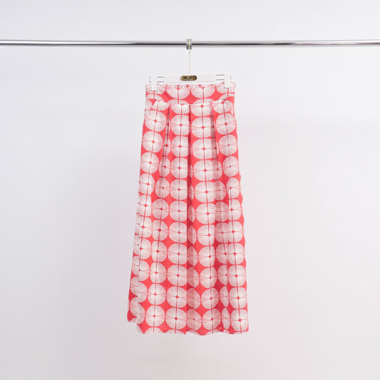 Jupe trapèze mi-longue 19323-2