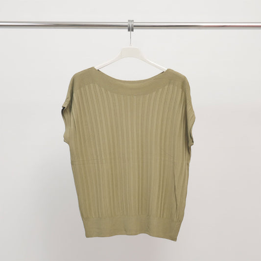 Top fluide en maille côtelée – SVD8059