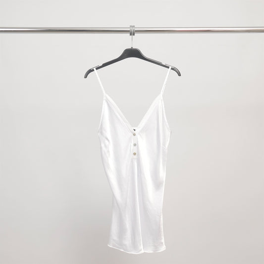 Débardeur fluide satiné à fines bretelles – WC22406