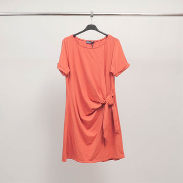 Robe en jersey nouée à la taille – TDM31125