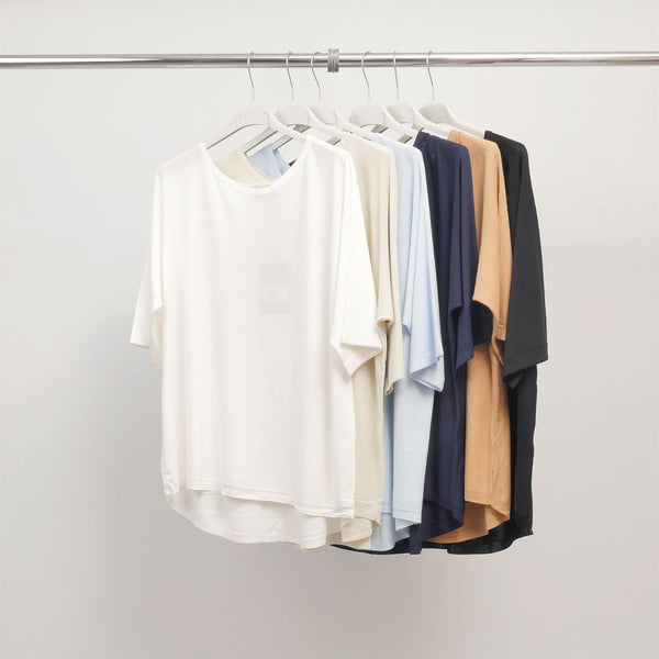 Oversized fluid knit T-shirt – SVD6118