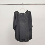 T-shirt oversize en maille fluide – SVD6118