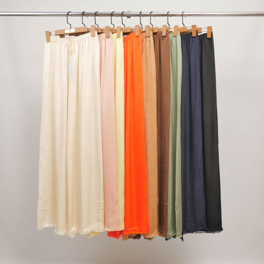 Pantalon large fluide en viscose DB22489VS