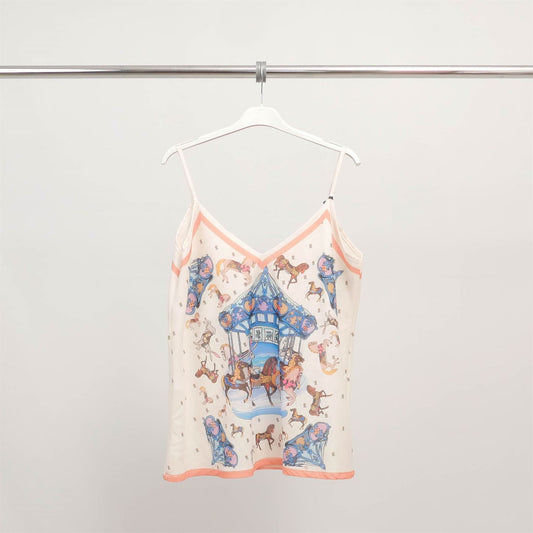 Débardeur imprimé artistique YCM255019