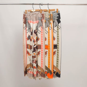 Pantalon imprimé safari KD9088VS-7