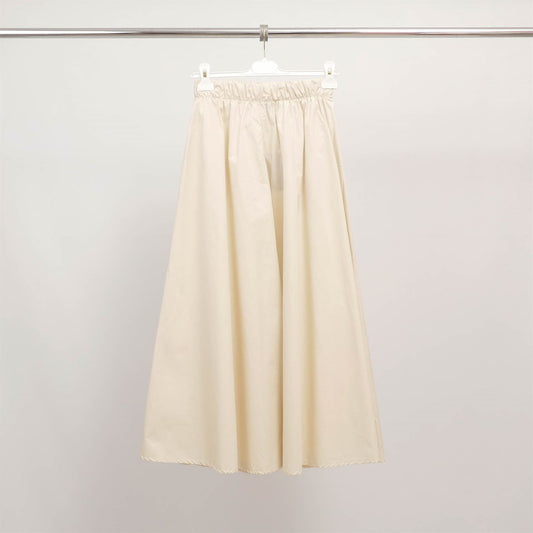 Pantalon ample en coton taille élastiquée  BCG02387