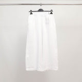 Pantalon large en lin à taille élastique TDM38825