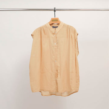 Blouse ample sans manches en coton léger  DB80182