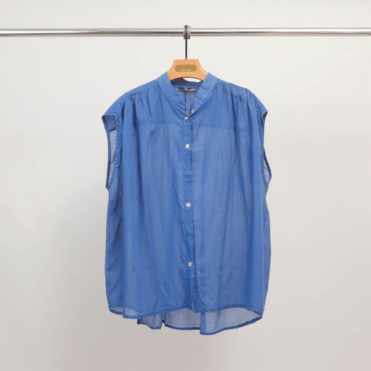 Blouse ample sans manches en coton léger  DB80182