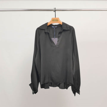 Tunique fluide col V manches longues  KD7365VS-24