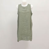 Sleeveless linen dress TDM57119
