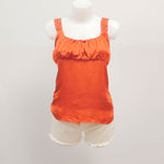 Load image into Gallery viewer, Viscose tank top with lace straps TDM9649