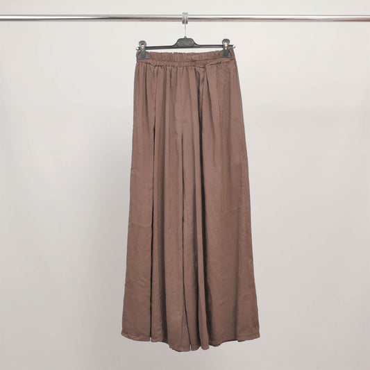 Pantalon fluide taille élastique TDM19123-8