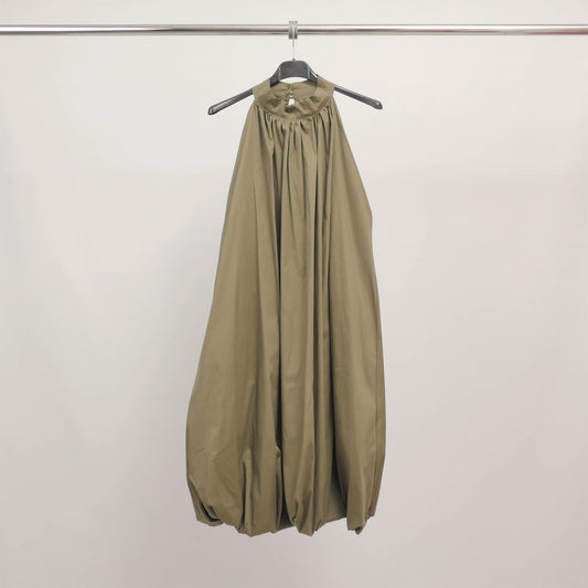 Robe boule sans manches col montant TDM38925