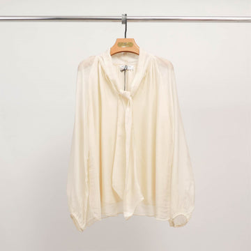 Chemise fluide col lavallière CFM31054