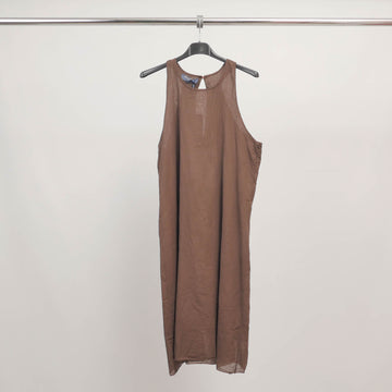 Robe droite sans manches en coton léger TDM61825