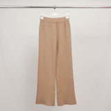Ultra-Comfortable Straight Leg Knit Trousers HY1728