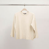 Pull col rond maille texturée DSY25803
