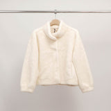 Short coat in ultra-soft faux fur DSY2171