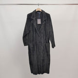 Manteau long en maille peluche ultra-douce DSY2308