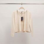Load image into Gallery viewer, Fine knit jacket with hood DSY9510