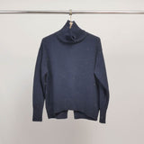 Pull col roulé avec fils brillants DSY9492