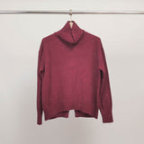 Pull col roulé avec fils brillants DSY9492