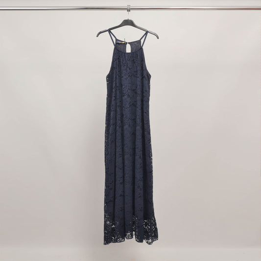 Robe longue en dentelle dos nageur TDMK513-12