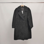 Load image into Gallery viewer, Long shearling-effect coat with double-layered lining DSY25032