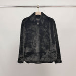 Charger l'image dans la galerie, Blouson fausse fourrure col montant zippé DSY25045