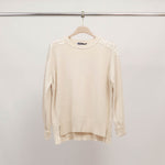 Load image into Gallery viewer, Sequined Shoulder Sweater DSY9552