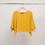 Load image into Gallery viewer, Loose-fitting boat neck batwing sleeve sweater DSY0203