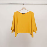 Pull ample col bateau manches chauve-souris DSY0203