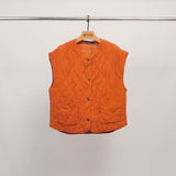 Gilet matelassé sans manches col rond KD8651-3