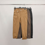 Load image into Gallery viewer, High-waisted carrot trousers with turn-ups CVA824159