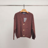 Cardigan doux col V en mohair PJ22222