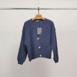 Load image into Gallery viewer, Soft V-neck mohair cardigan PJ22222