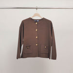 Load image into Gallery viewer, Buttoned vest with patch pockets DSY9463