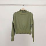Pull col montant maille brillante DSY9524
