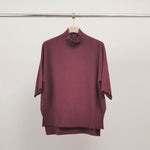 Load image into Gallery viewer, Short-sleeved turtleneck sweater YF570625