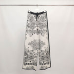 Charger l'image dans la galerie, Pantalon large imprimé floral MSJ76904