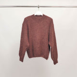 Pull col montant en kid mohair et alpaga PJ24370