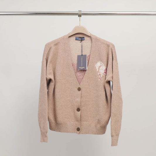 Cardigan brodé cheval – MSJ76923