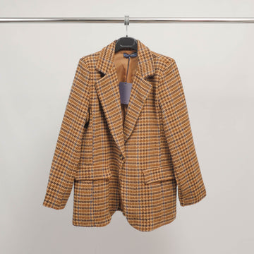 Blazer à carreaux pied-de-poule – TDM68924
