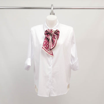 Petite écharpe imprimée logo finition satinée – KD9925VS-2