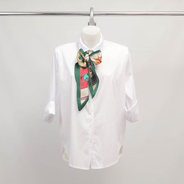 Petite écharpe motif cheval finition satinée – KD9925VS