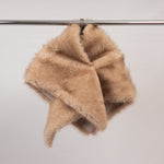 Load image into Gallery viewer, Faux fur shawl with draped collar – TDM88825