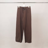 Wide-leg cotton trousers with elasticated waistband – MF56008