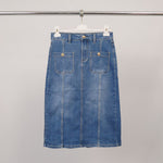 Load image into Gallery viewer, Denim pencil skirt – SD9268